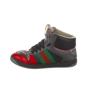 Gucci High Top Screener Sneakers